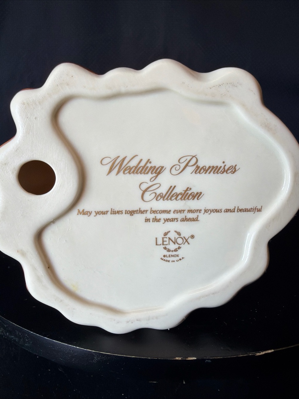 Lenox Wedding Promises‎ "First Dance" bride and groom cake topper Vintage - Picture 6 of 9